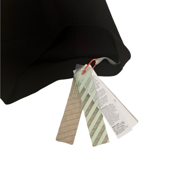 Off White Knjt Industrial Long Dress Black NWT Sz 38 - Picture 5 of 7